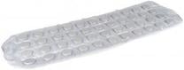 Kilimėlis fitnesui ir jogai Medisana, balta sp., 120 cm x 36 cm
