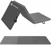 Kilimėlis fitnesui ir jogai Springos Foldable FA0139, pilka sp., 180 cm x 60 cm x 5.5 cm