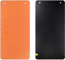 Kilimėlis fitnesui ir jogai HMS MFK01, juoda sp./oranžinė sp., 110 cm x 55 cm x 1.5 cm