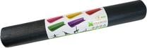 Kilimėlis fitnesui ir jogai EB FIT, juoda sp., 170 cm x 60 cm