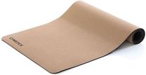 Kilimėlis fitnesui ir jogai Gymstick Training Mat Cork 61039, juoda sp./smėlio sp., 170 cm x 60 cm x 0.4 cm