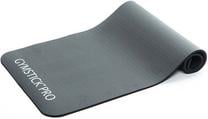 Kilimėlis fitnesui ir jogai Gymstick Exercise Mat NBR 61042GB, juoda sp., 140 cm x 60 cm x 1 cm