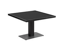 Lauko stalas Domoletti Bless S, pilka sp., 90 cm x 90 cm x 50 - 66 cm