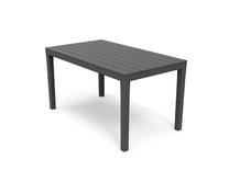Lauko stalas Progarden Sumatra, pilka sp., 138 cm x 80 cm x 72 cm