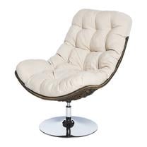 Lauko krėslas Domoletti Moon TG0025-25, dramblio kaulo sp., 99 cm x 84 cm x 101 cm