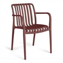 Lauko kėdė Domoletti, ruda sp., 62 cm x 58 cm x 87 cm