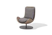 Lauko krėslas Domoletti WP4013, pilka sp., 70 cm x 85 cm x 105 cm