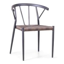 Lauko kėdė Domoletti Ella 53000010155, ruda sp., 58 cm x 56 cm x 77 cm