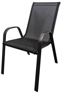 Lauko kėdė Besk, juoda sp.