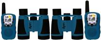 Policininko žaislas, radijo stotelės Levenhuk Walkie Talkie & Binoculars Set 79902, mėlyna sp.
