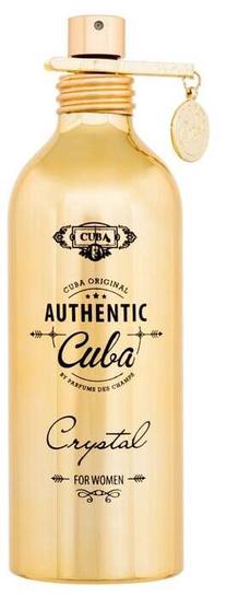 Kvapusis vanduo Cuba Authentic Crystal, 100 ml