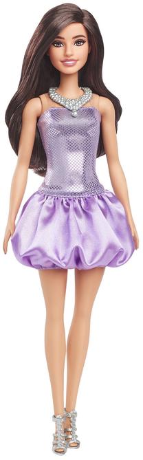 Lėlė Mattel Barbie Fashionistas HYT92, 29 cm, violetinė sp.