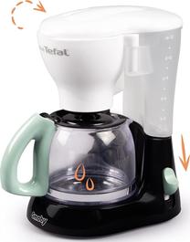 Žaisliniai virtuvės reikmenys, kavos aparatas Smoby Mini Tefal, balta sp./juoda sp.