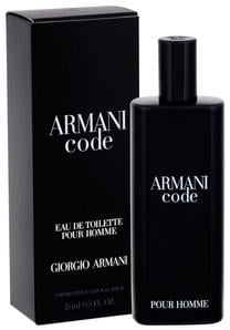 Tualetinis vanduo Giorgio Armani Code For Men, 15 ml
