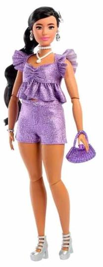Lėlė Mattel Barbie Deluxe Style, 29 cm, violetinė sp.