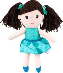 Medžiaginė lėlė Dumel Anetka, 23 cm, mėlyna sp.