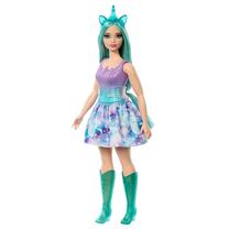 Lėlė Mattel Barbie Unicorn, 29 cm, žalia sp.