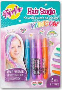 Plaukų formavimo rinkinys Stnux Rainbow Hair Chalk 5935