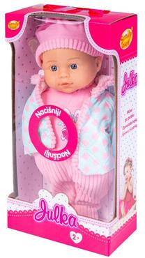 Lėlė - kūdikis Smily Play Julka SP83514 SP83514, 32 cm, rožinė sp.