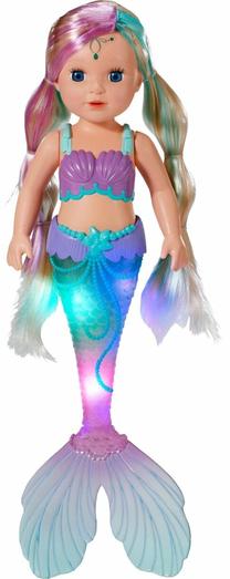 Lėlė Zapf Creation Baby Born Mermaid, 43 cm, įvairių spalvų