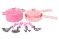 Žaisliniai virtuvės reikmenys, indų rinkinys Technok Dinnerware, rožinė sp.