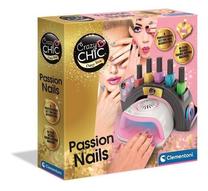 Nagų dekoravimo rinkinys vaikams Clementoni Crazy Chic Passion Nails