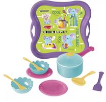 Žaisliniai virtuvės reikmenys Wader Dinner Time Set, įvairių spalvų