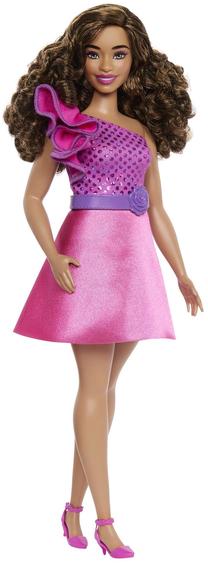 Lėlė Mattel Barbie Fashionistas HRH22, 29 cm, rožinė sp.