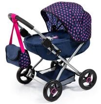 Lėlių vežimėlis Bayer Cozy 12754AA, mėlyna sp.