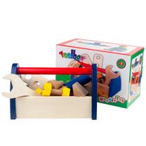 Žaislinis meistro įrankių rinkinys, įvairių spalvų