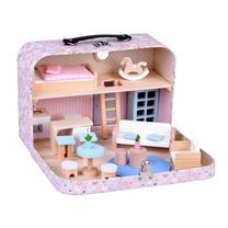 Lėlių namas, su priedais Flower ZA5930, įvairių spalvų