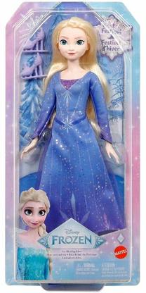 Lėlė - pasakos personažas Mattel Disney Frozen Elsa, 28 cm, mėlyna sp.