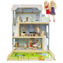 Lėlių namas, su priedais 4IQ Cornflower, įvairių spalvų