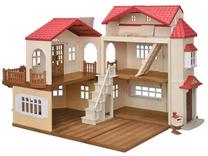 Lėlių namas Sylvanian Families Namas su raudonu stogu 5708, įvairių spalvų