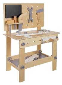 Žaislinis dirbtuvių stalas, meistro darbo stalas Kruzzel 24820