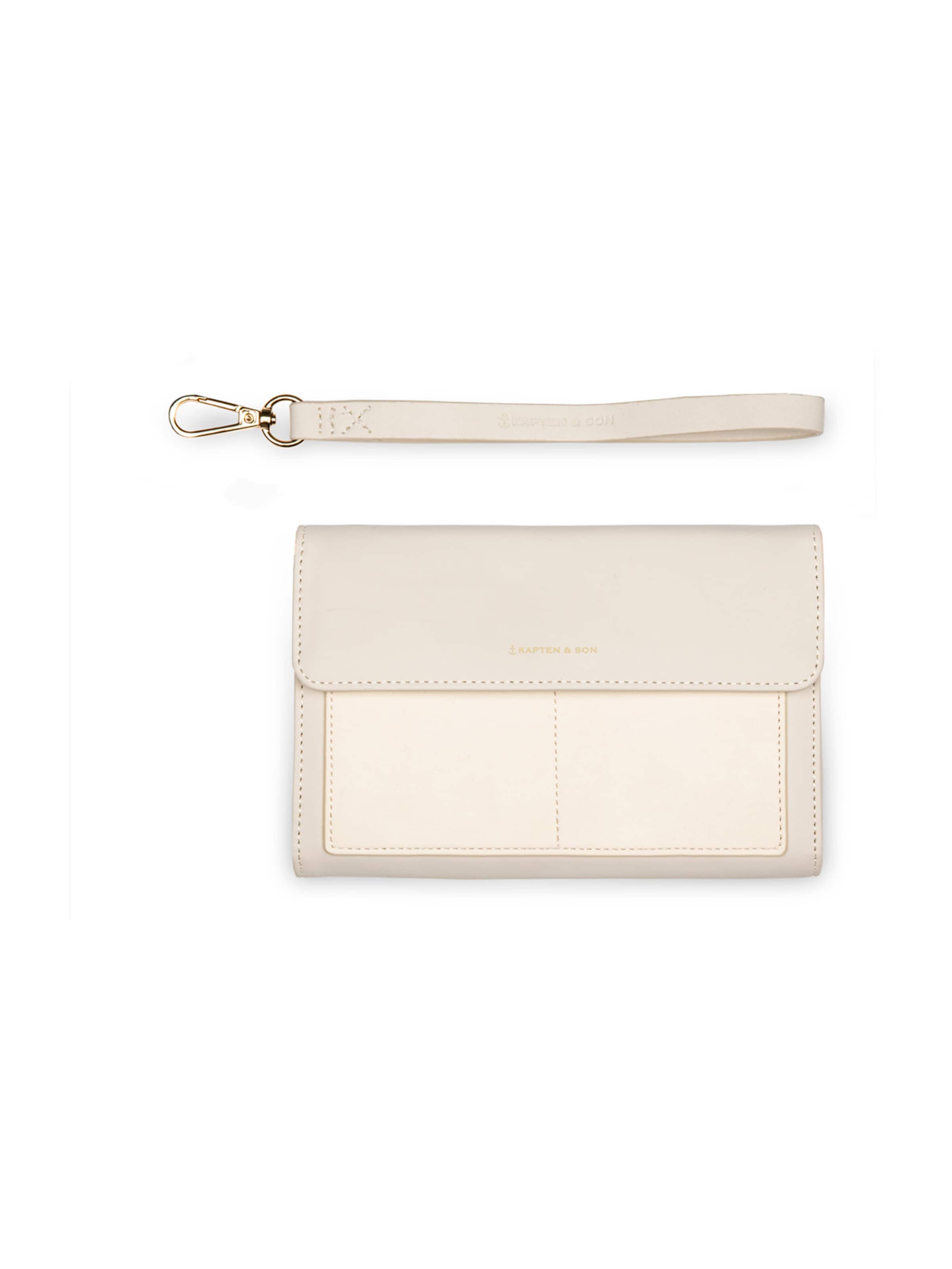 KAPTEN & SON Delninė 'Clutch Wallet Versailles Sandstone'