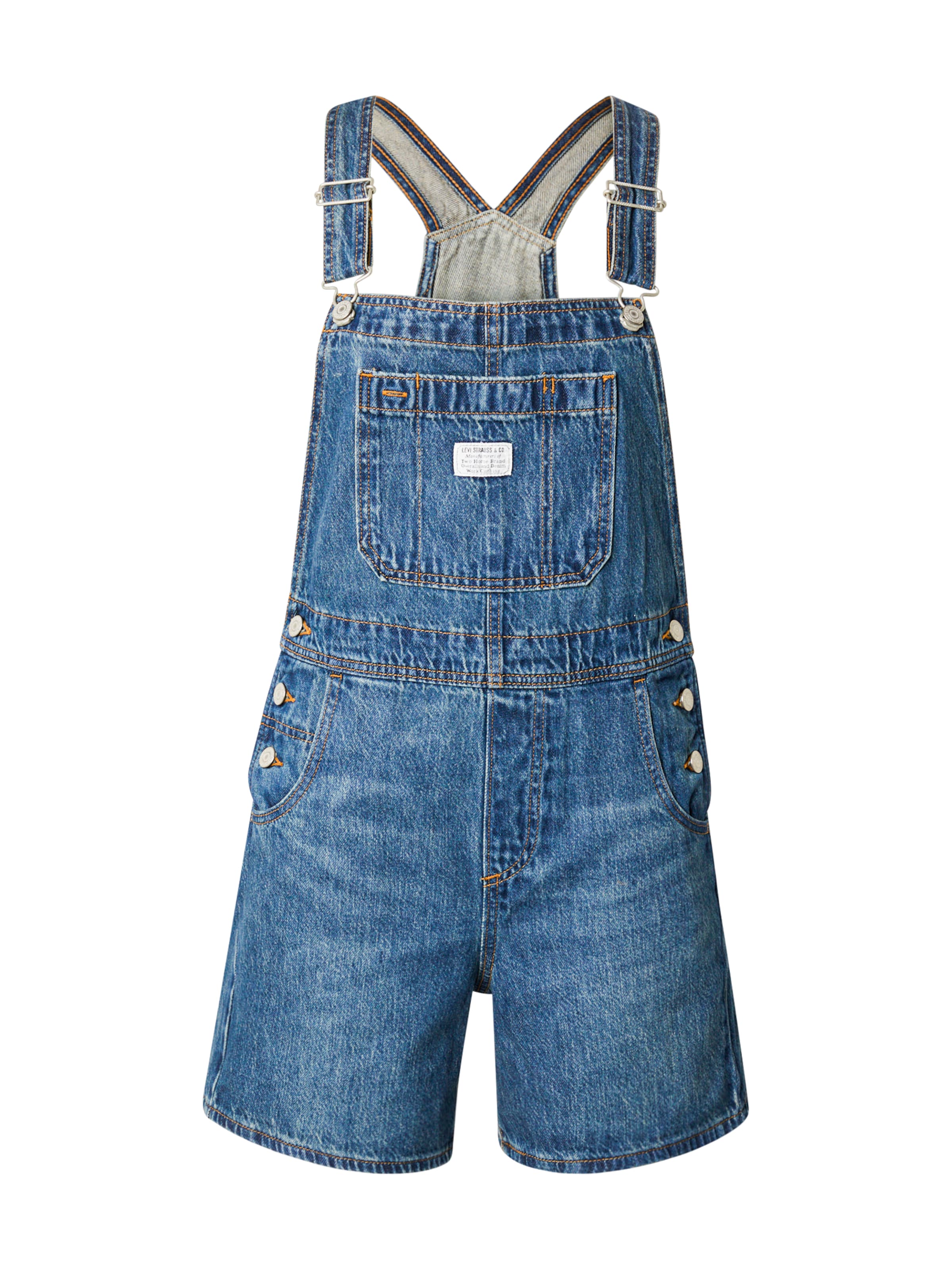 LEVI'S ® Standartinis Džinsinis kombinezonas 'Utility Shortall'