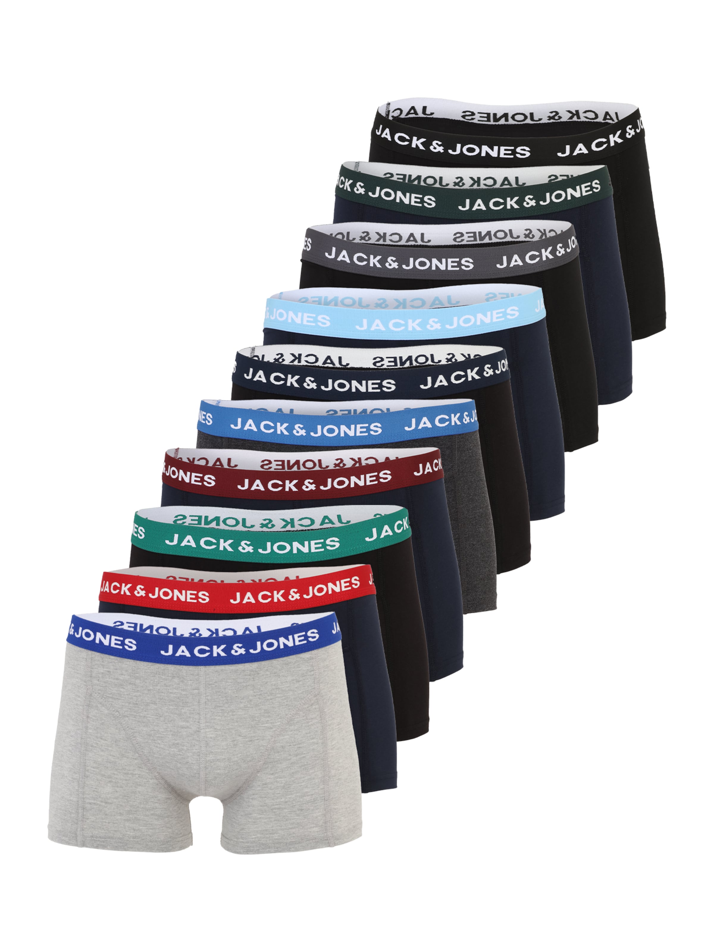 JACK & JONES Boxer trumpikės 'JACSOLID'