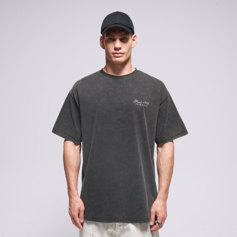 PROSTO MARŠKINĖLIAI ATHLETIC WASHED BLACK