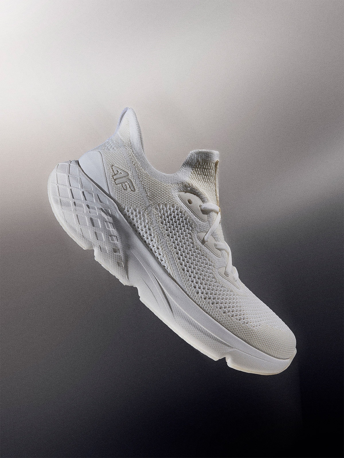 Vyriški žemi Velocore E-knit sneakers sportbačiai - balti