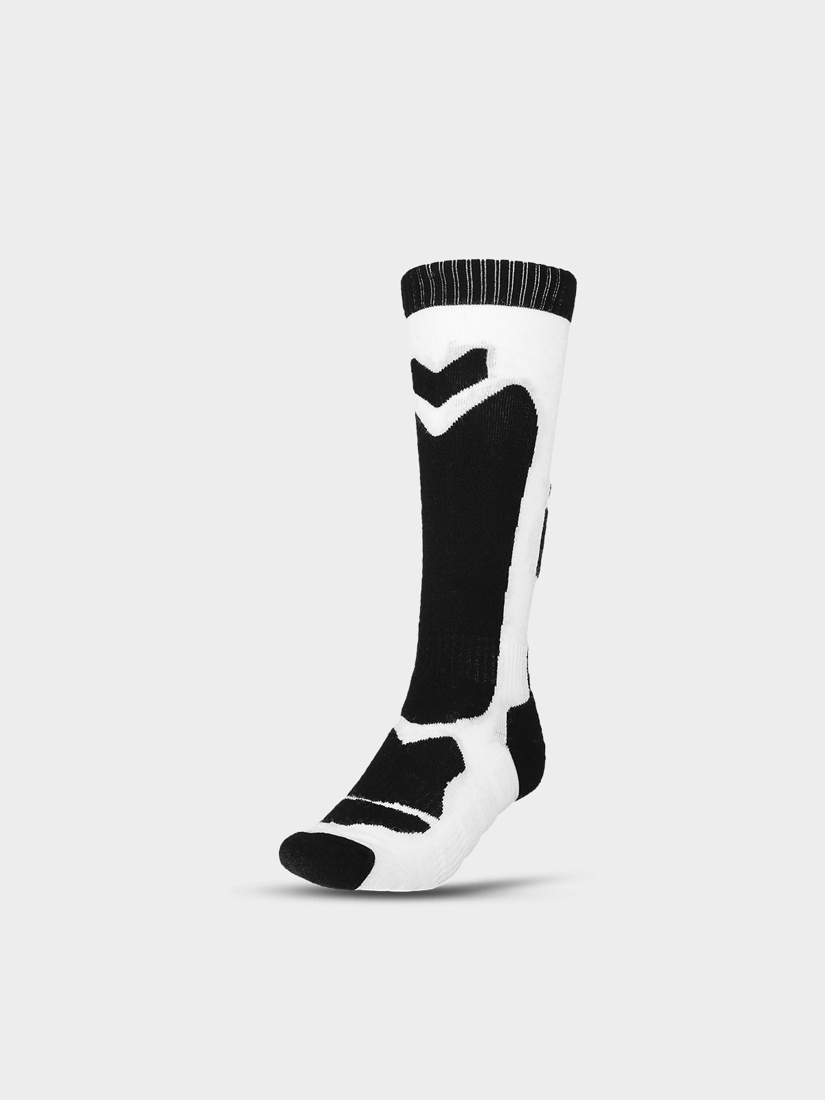 Slidinėjimo kojinės su Merino vilna unisex - juodos