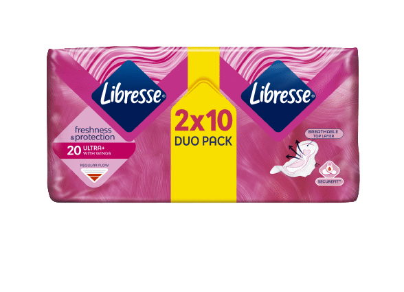 Higieniniai paketai LIBRESSE ULTRA NORMAL, 20 vnt.