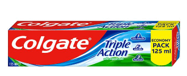 Dantų pasta COLGATE TRIPLE ACTION, 125 ml