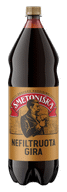 SMETONIŠKA nefiltruota gira, 2000 ml