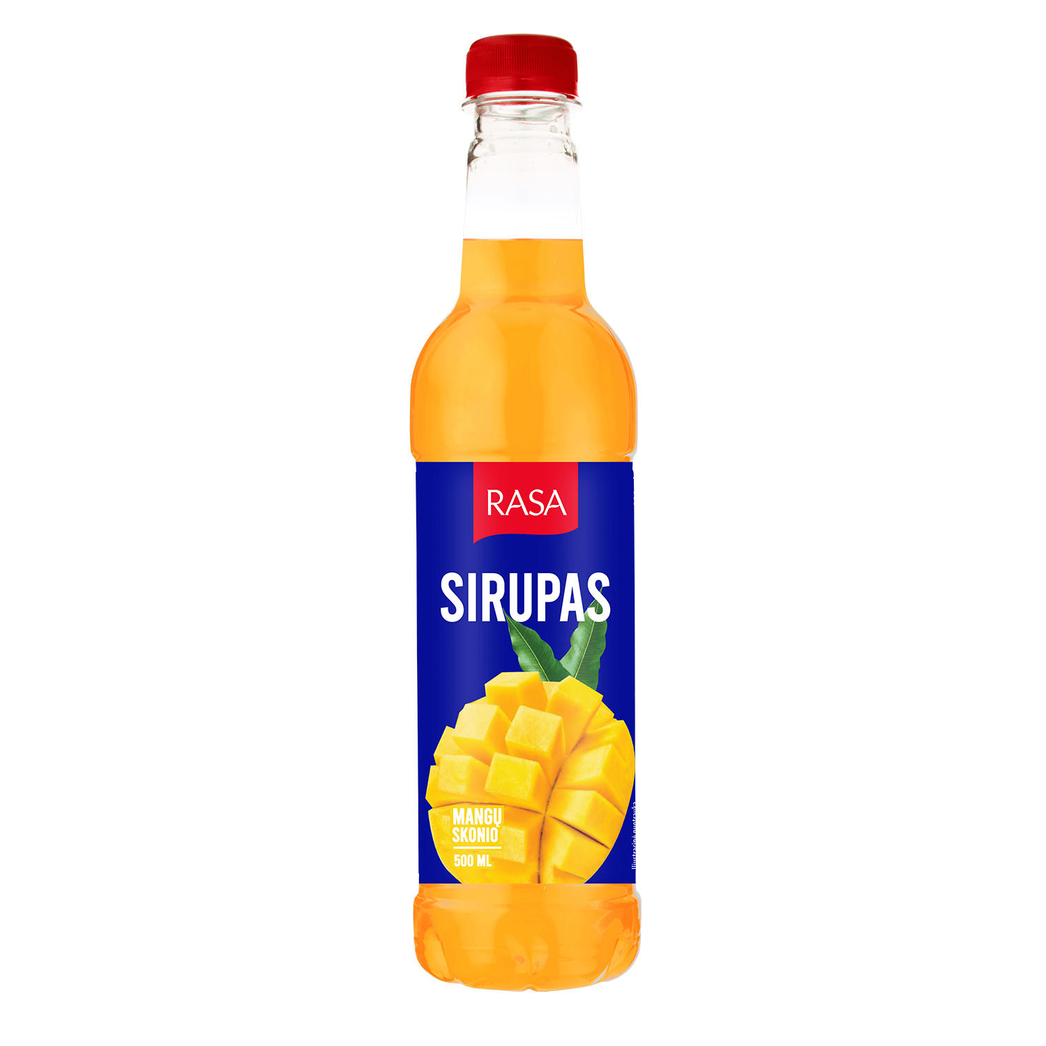 Mangų skonio sirupas RASA, 500 ml
