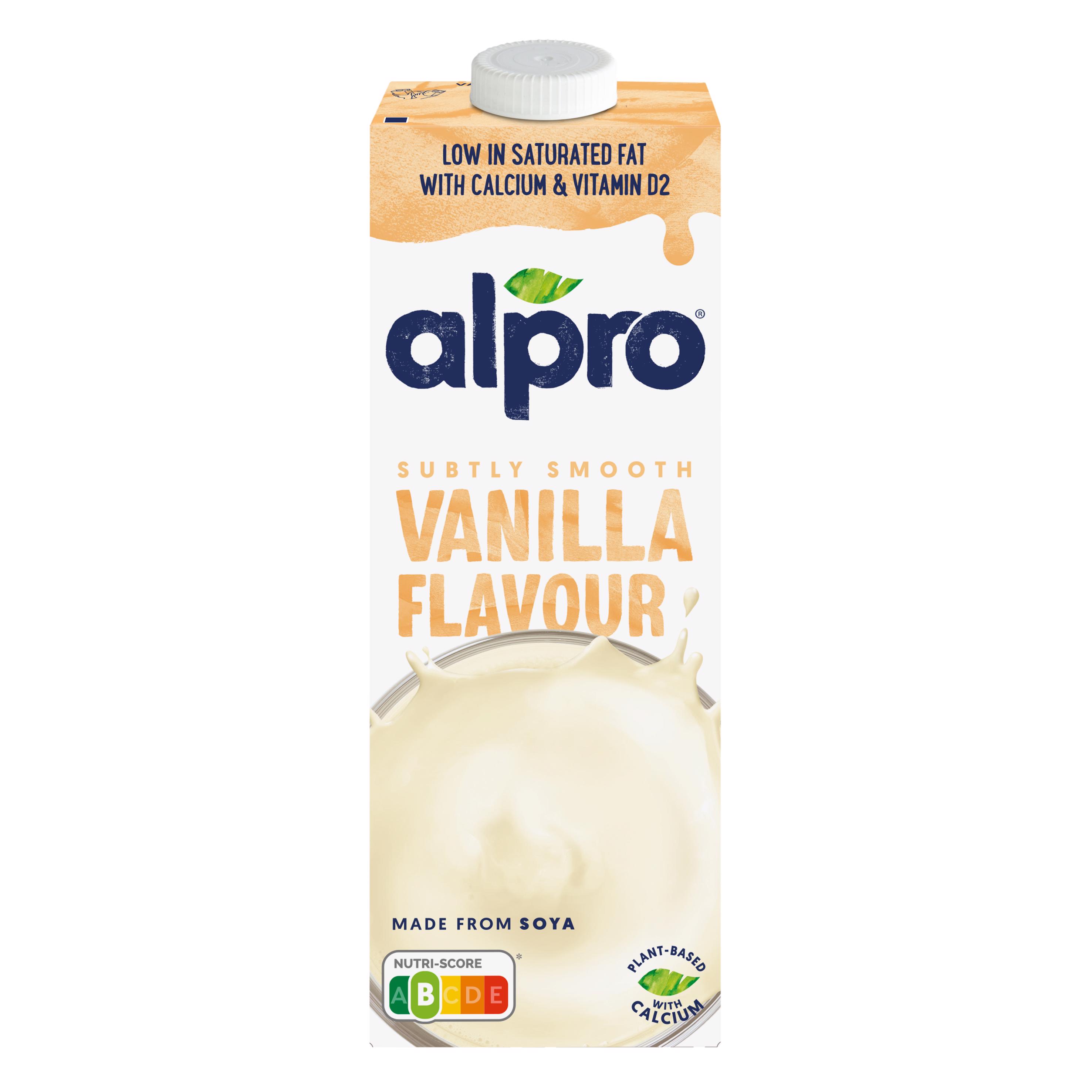 Vanilinis sojų gėrimas su kalciu ALPRO, 1 l
