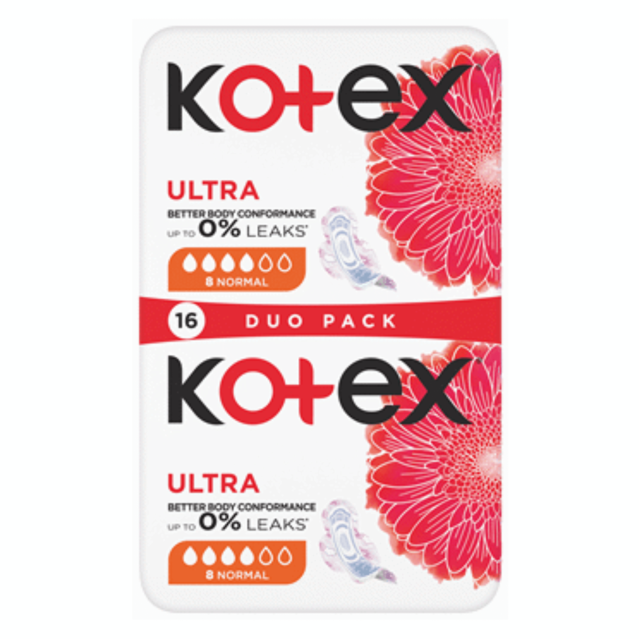 Higieniniai paketai KOTEX ULTRA NORMAL, 16 vnt.