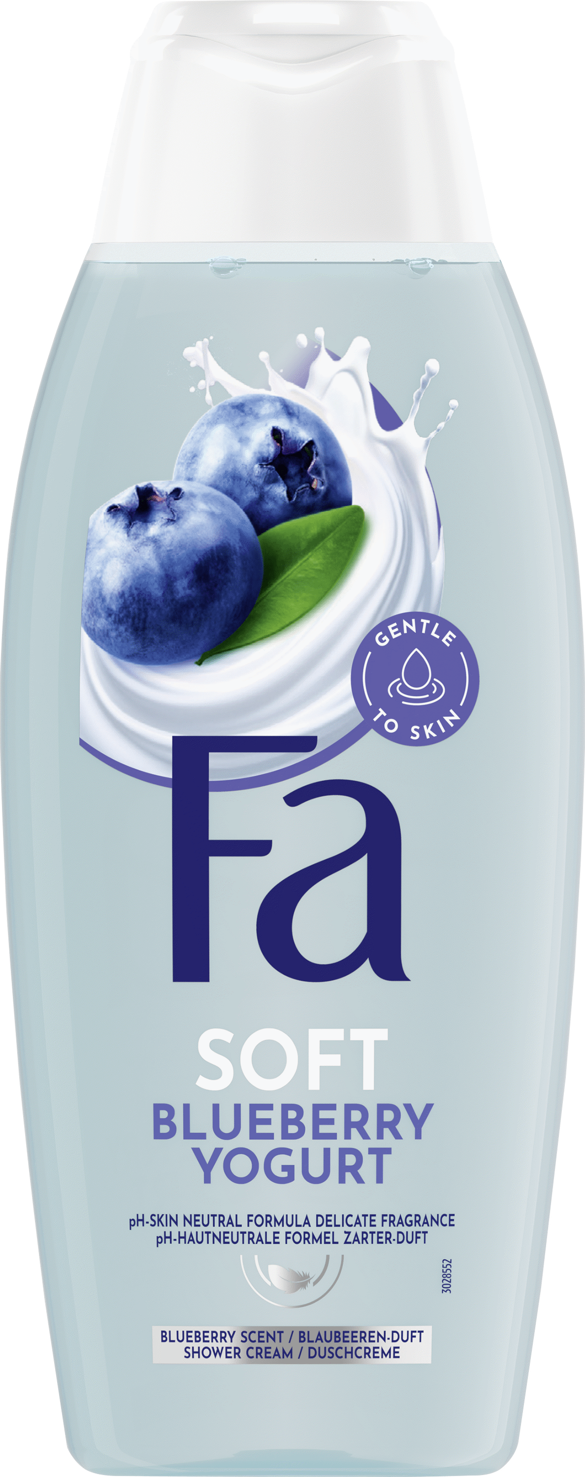 Dušo želė FA BLUEBERRY YOGHURT, 400 ml