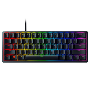 Klaviatūra Razer Huntsman Mini Razer Red Switch, US, black RZ03-03390200-R3M1