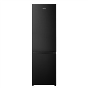 Hisense, NoFrost 336 L, height 201 cm, black - Refrigerator